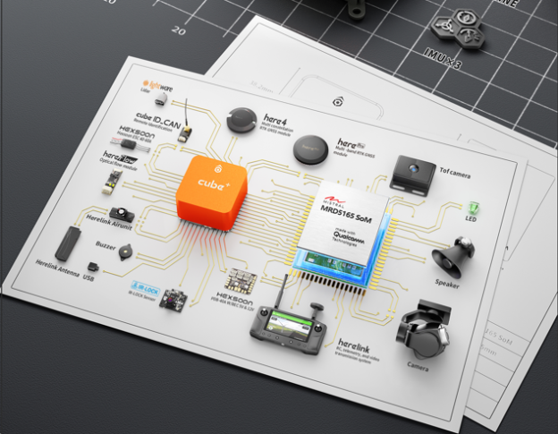 Cube pilot Cube Orange, MRD5165, Cube Orange